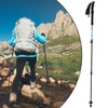 7075 Aluminium Alloy Outdoor Climbing Stretchable Trekking Pole Alpenstock Outside