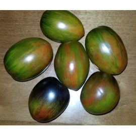 Fresh (2024) Brad's Atomic Grape Tomato Seeds - Organically Grown/NON-GMO - 15 Seeds