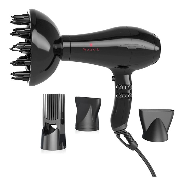 Professional Powerful Hair Dryer Negative Ionic 2 Speeds and 3
