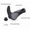 TOPCABIN Bike Grips Double Lock on Locking Bicycle Handlebar Grips