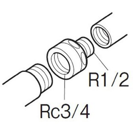 SANEI Bushing PT241-20X13