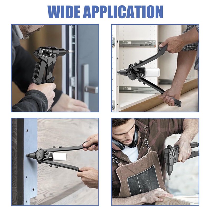 Maozaa 100 PCS 3/16" x 5/16" Aluminum Blind Rivets, 4.8