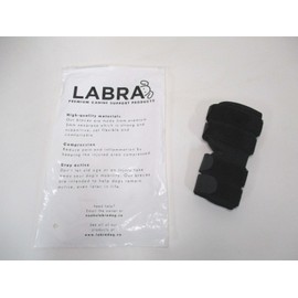 Labra Sz- Small Black Extra Supportive Dog Canine Rear Leg Hock Joint Wrap