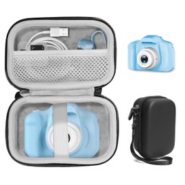 Case for Kids Camera WOWGO, Cocopa, hyleton, AIMSON, Sekton, Desuccus, Nine Cube, ishantech, SUZIYO, Hamdol, TODOZEN, Magicfun, Balhvit, Sinceroduct, GKTZ, Rindol, Hachi’s (Matte Black)