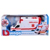 Bburago MUNICIPLE Vehicles Ambulance with Stretcher, Assorted Colours