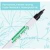 Garden Markers for Outdoor Use, 0.8 mm Medium Point, Black