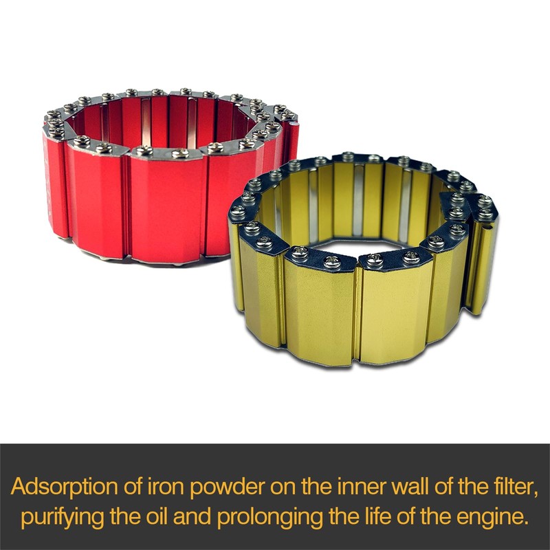 LIDABATON Oil Filter Magnet Car Oil Filter With Powerful Magnet