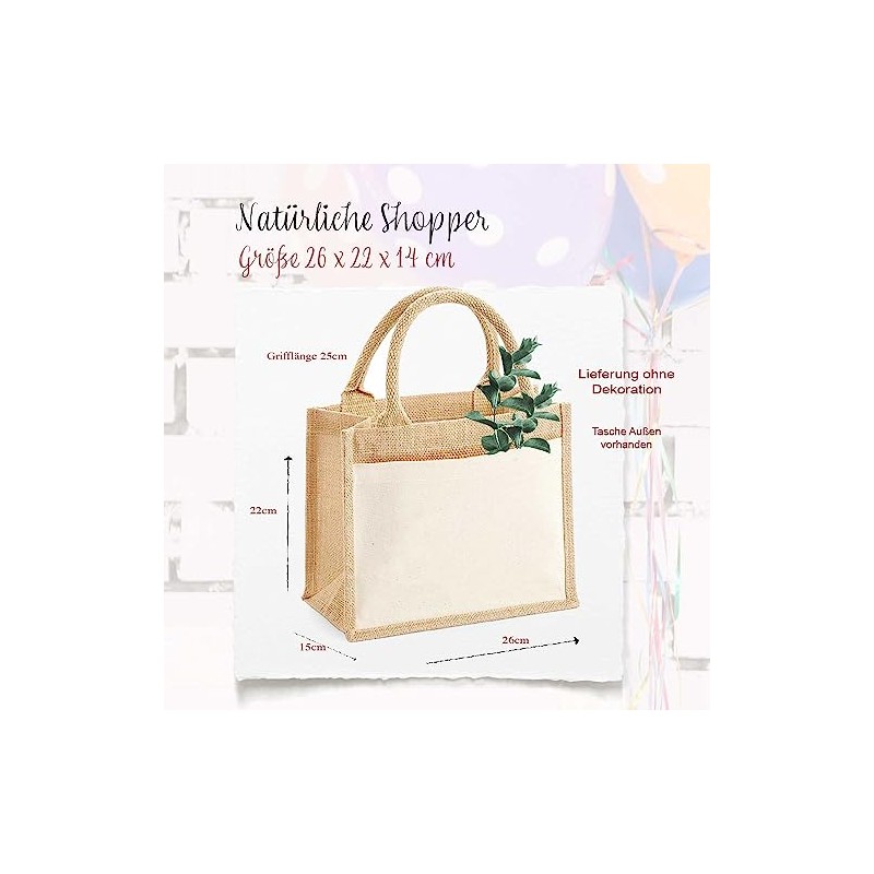 AMBERGER DESIGN by A&M Osterhage amd Geschenktasche "Du wolltest doch