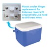 ​​Replacement Cooler Hinges for Coleman Camping Accessories and Ice Chest,