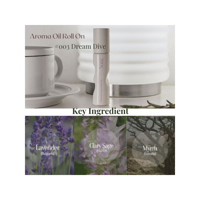 SONC Botanical Aroma Oil Roll-On 9ml, Type:002 Out Of Office