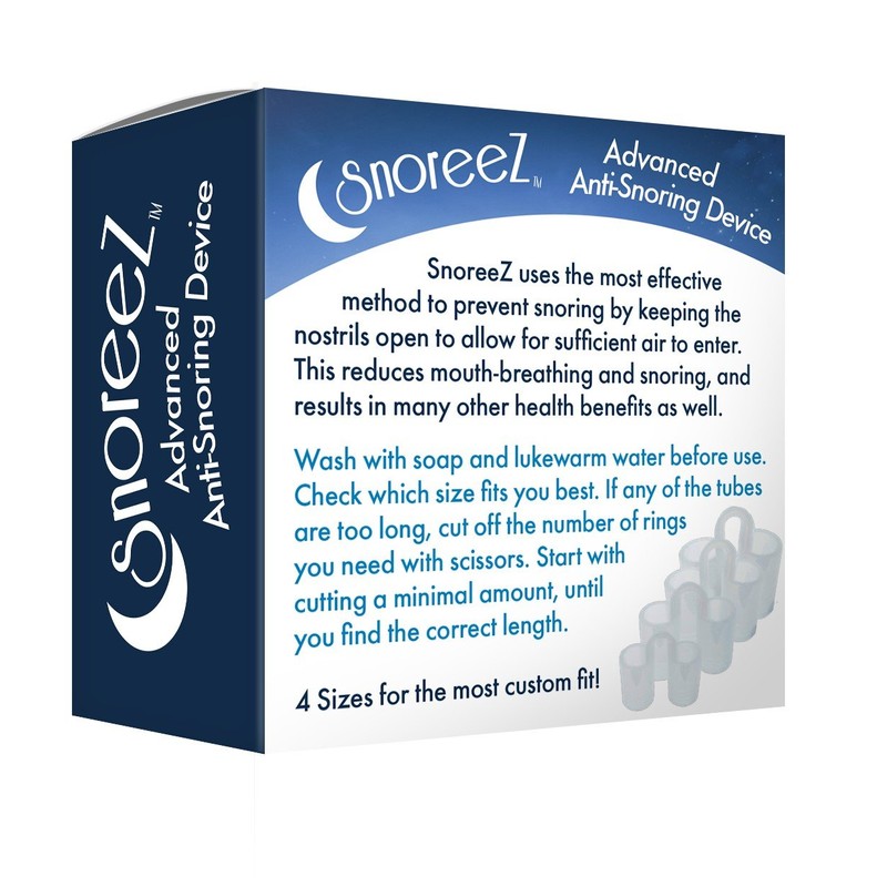 SnoreeZ(TM) Anti-Snore Premium Nose Vent – Snoring Solution – Stop