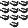 ECSiNG 10PCS Fuel Filter Clips Hose Clamp 20x16mm Compatible with