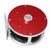 Vintage Classic Fly Fishing Reel,Right/Left Handle Position, Fly Reel (Red,