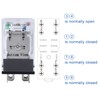 2PCS Electromagnetic Power Relay, 8-Pin 10A 12 AC Relay Coil