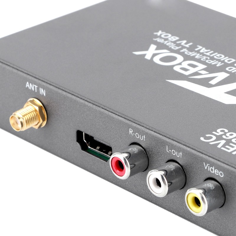 Car Digital TV Box Receiver Standrad H.265 6M/7M/8M Channel Band