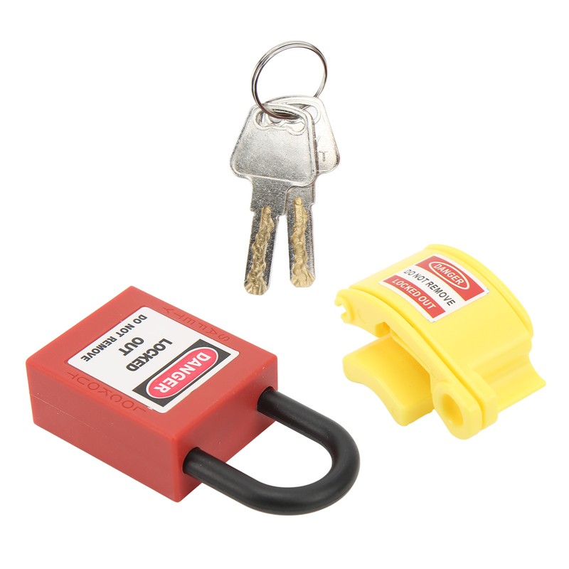 Industrial Plug Lockout Engineering Plastic Nylon Waterproof Safety Lockout Kit