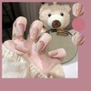Rainbow Nail Tips 24 Pcs Glitter Nails for Wedding, Party,
