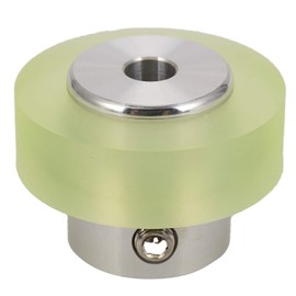 Xuzxinze 100Mm Aluminum Polyurethane Industrial Encoder Wheel Measuring Wheel for Measuring Rotary Encoder