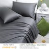 Shilucheng 100% Cooling Bamboo_ Sheets Set- Queen Size 1800 Thread