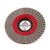 HOMESOM 4" Diamond Grinding Wheel Flap Disc,100mm Angle Grinder Sanding