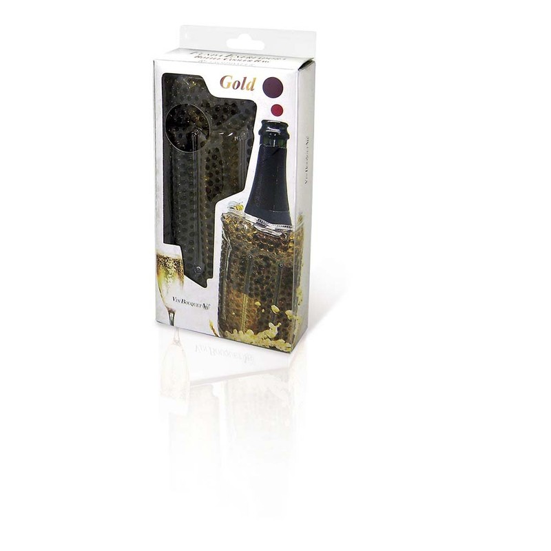 Vin Bouquet FIE 005 Gold&silver bubbles cooler. Cooler Bag with