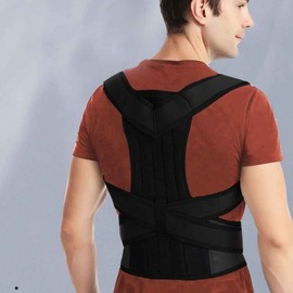 Posture correction band office worker Mesh fabric L