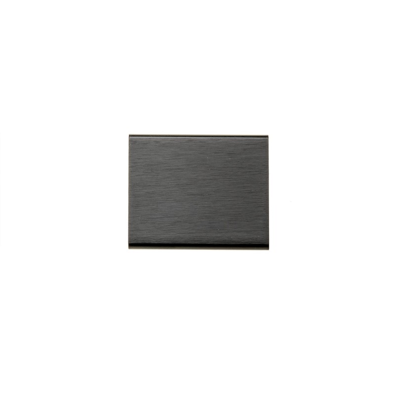 Richelieu Hardware - BP989833990 - Contemporary Aluminum Edge Pull -