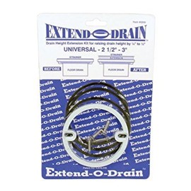 Extend-O-Drain 2 1/2" - 3" Shower Drain Height Extension Kit