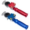 CheeMuii Glad Hand Handle Transverse Stripe Handle Anodized Aluminum Extension