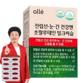 Saw Palmetto Prostate Health Eye Health Liver Milk Thistle Lutein Saw Palmetto Saw Palmetto Men's Red Alle Nutrients, 1, 30 Tablets / 쏘팔메토 전립선 건강 눈 건강 간 밀크씨슬 루테인 소팔메토 소팔매토 남성 레드 알레 영양제, 1개, 30정