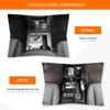 JeCar for 4Runner Interior Trim Carbon Fiber Center Console Gear