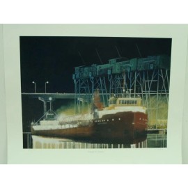 Jim Clary Joseph H. Frantz Great Lakes Freighter Print at Twin Ports Superior