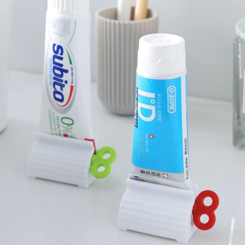 Saijer Toothpaste Tube Squeezer, Pack of 12 Toothpaste Dispenser, Squeezer,