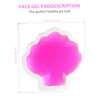 Baluue 2sets Recovery Gel Pads Hot-cold Therapy Facial Mask Cooling