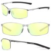 Polarised Sunglasses For Mens Womens UV Protection metal frame Ultra