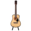 Miniature Guitar Model, Mini Wooden Guitar Instrument Model with Gift