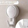 FUZVOL 6 Pack Suction Hooks,Vacuum Suction Cup Hooks, Bathroom Kitchen