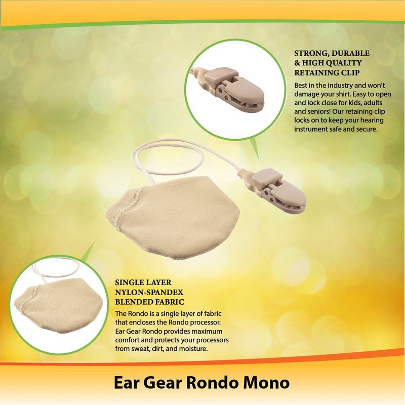 Ear Gear Rondo M1 Mono – Protect Implants from Dirt,