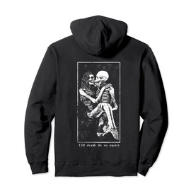 Alternative Clothes Aesthetic Goth - Till death do us apart Pullover Hoodie