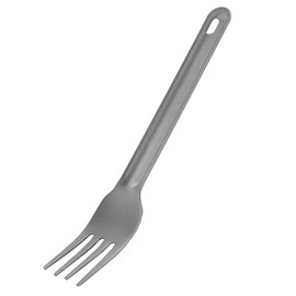 Spork/Spoon,Metal Cutlery Set Easy to Clean Lightweight Wear‑Resisting for Camping Backpacking Traveling Picnic Hiking (Fork)