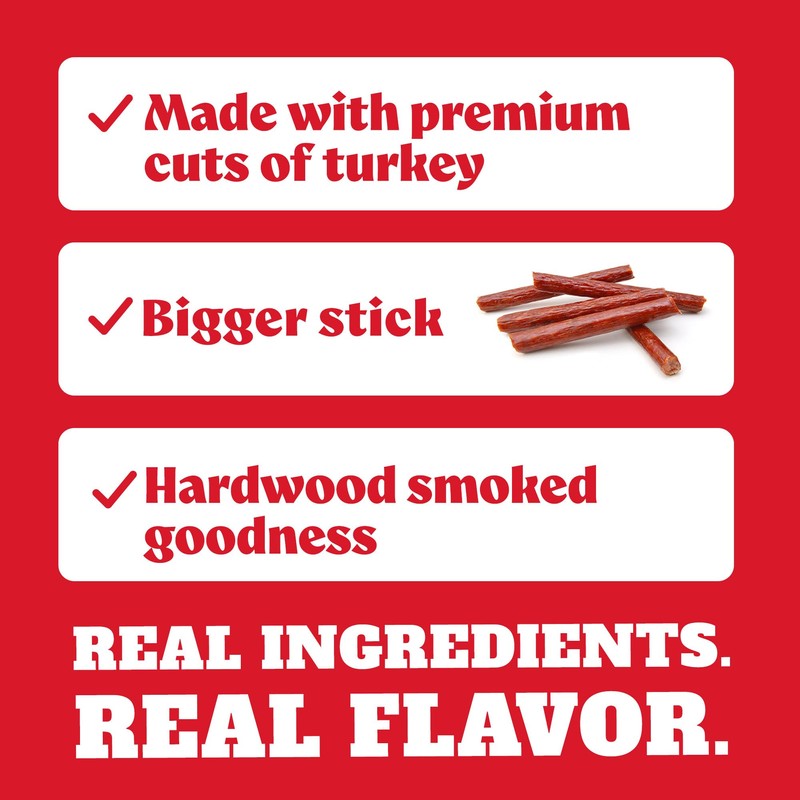 Old Wisconsin Yumbo Summer Sausage Snack Sticks, Ready to Eat,