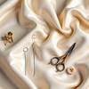 1Pc Silver Loop Turner Sewing Tool,Sewing Loop Turner Hook,Needle Hook,Crochet