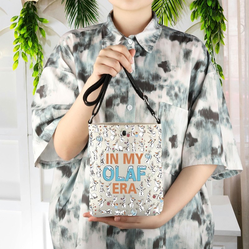 JTOUK In My Olaf-Era Snowman Cross Body Bag Gift for