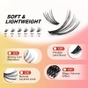 USA Ready to Ship Large Capacity 800pcs Lash Cluster Book