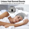 Sleep Cap Bonnet for Sleeping Black Women, Adjustable Cooling Ice
