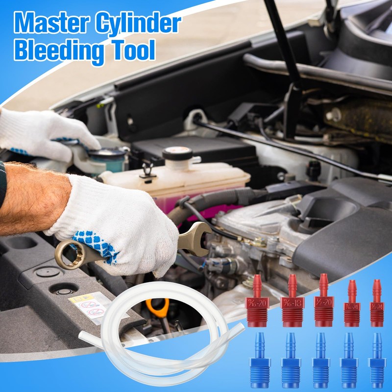 Enhon Master Cylinder Bleeder Kit Replacement for 13911, 22 In
