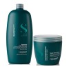 Alfaparf Semi Di Lino Shampoo de Reconstrucción 1l + Mascarilla 500g