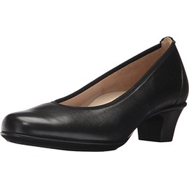 SAS Womens Milano Comfort Pumps Black 10.5 (W) Wide