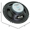 BLAUPUNKT BPS-E653 6.5" 3-Way Car Speakers 80W with Enhanced Clarity