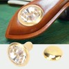 Pack of 50 Rhinestone Stud Earrings, Crystal Rivets, Rhinestone Diamond